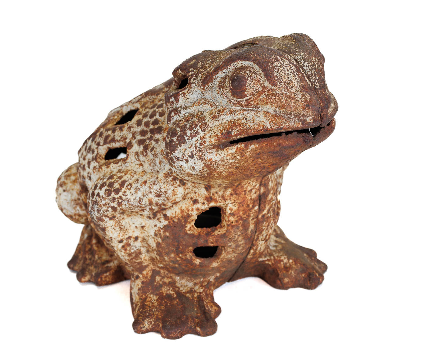 <center> ANTIQUE TOAD Heavy Cast Iron </center>