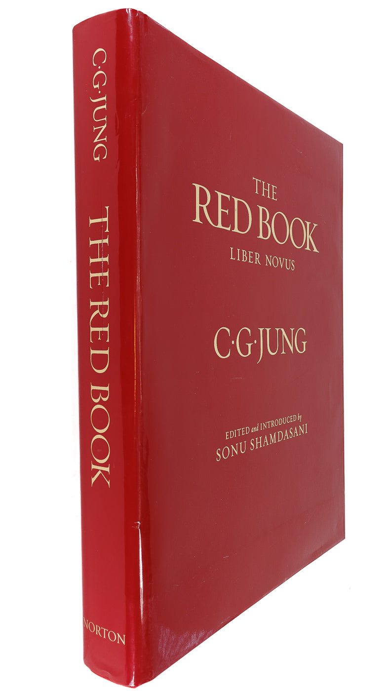 <center> C.G. Jung <p> The RED BOOK <br><i> Liber Novus </i><br> W.W. Norton 2009 Philemon <br><i> FIRST EDITION FOLIO </i></center>