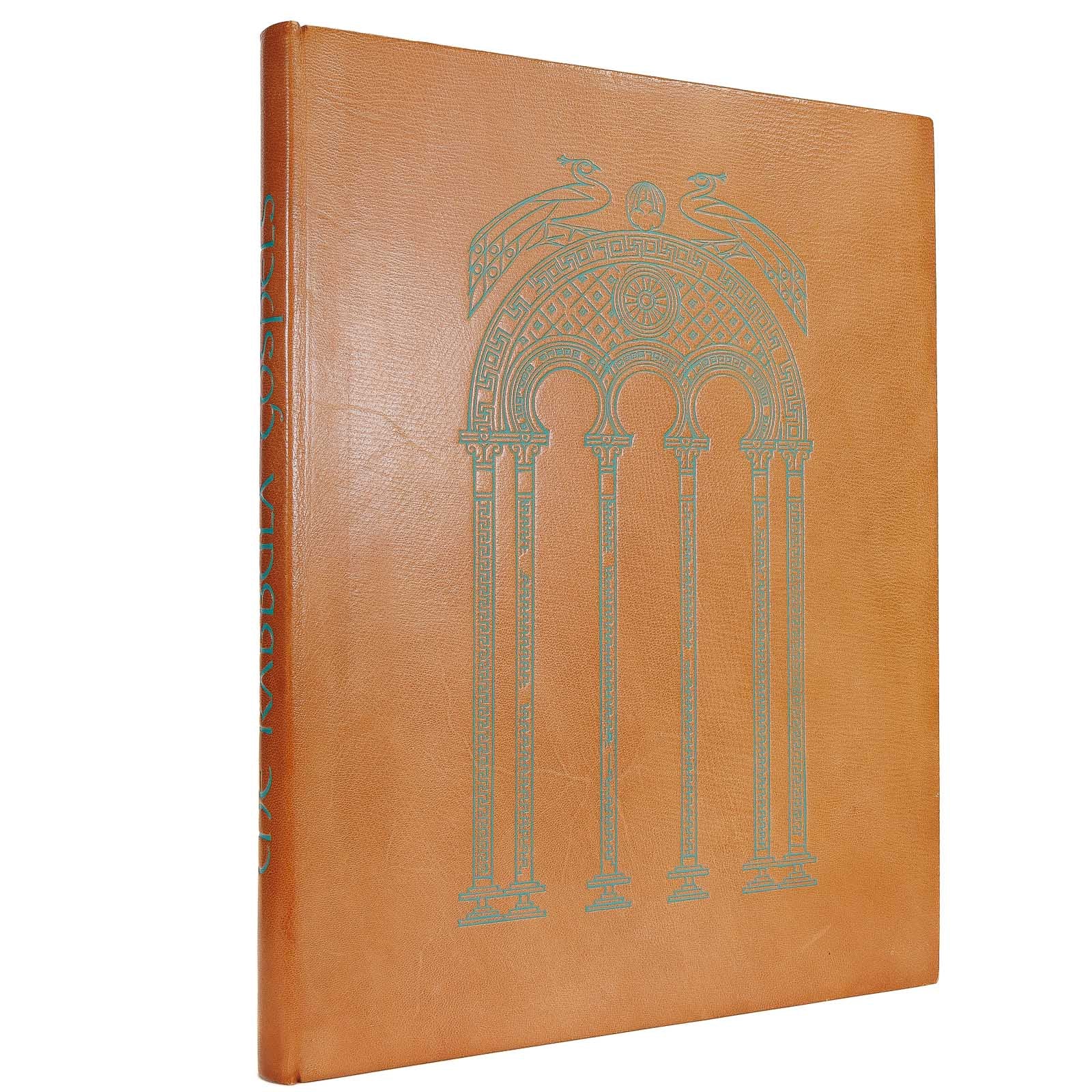 <center>THE RABBULA GOSPELS <p><i> Full Leather Folio </i><br> LIMITED EDITION #180/500 <br><i> Urs Graf Verlag </i><br> 1959 </center>