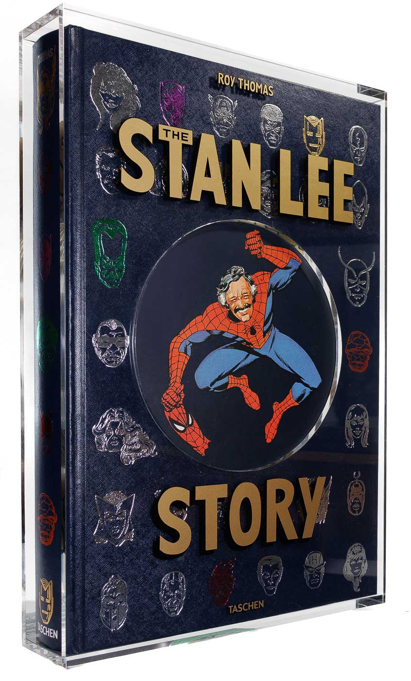 <center> STAN LEE STORY <br> <i> Limited Edition #573/1000 </i><br> Taschen XXL <p>SIGNED by STAN LEE </center>