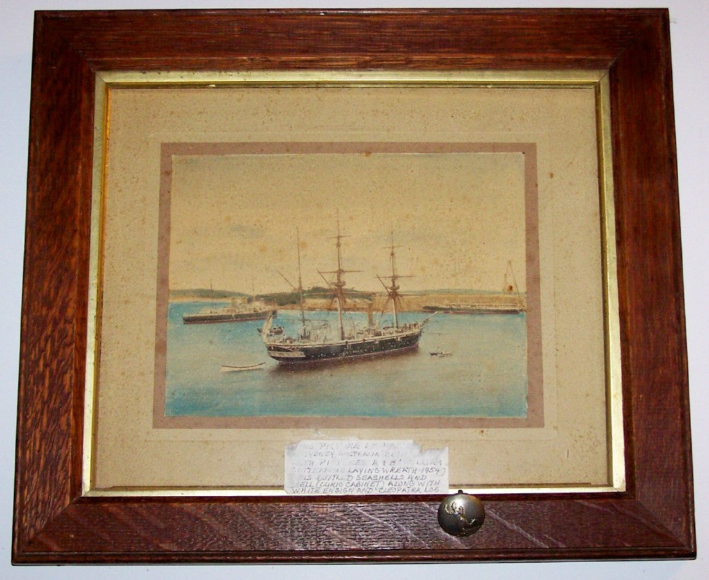 <center> H.M.S. PENGUIN <p><i> Original Hand Coloured Photogragh </i></center>